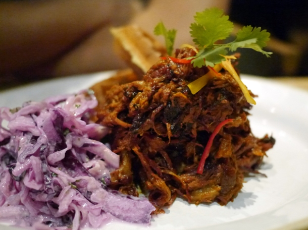 pulled pork at barbecoa
