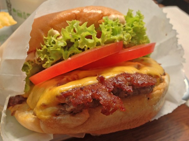 single shack burger covent garden