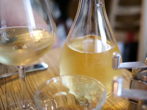 viognier white wine from domaine la bastide, rhone, france at grain store granary square