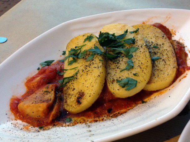 polenta at osteria tufo