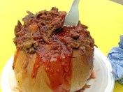 rib meat bun from the rib man