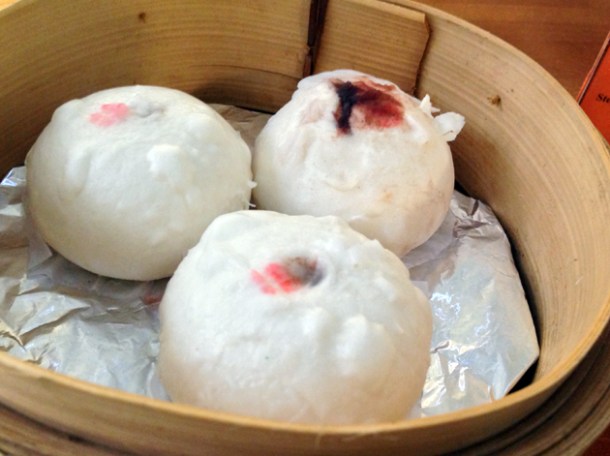 azuki bean bao at oriental dragon