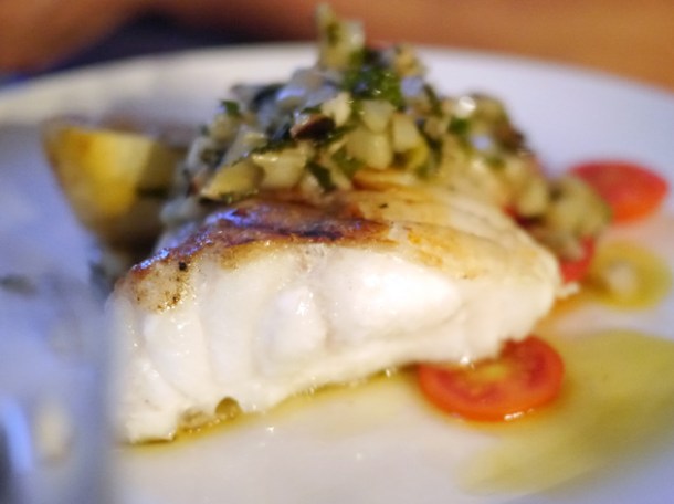 monkfish at smokehouse