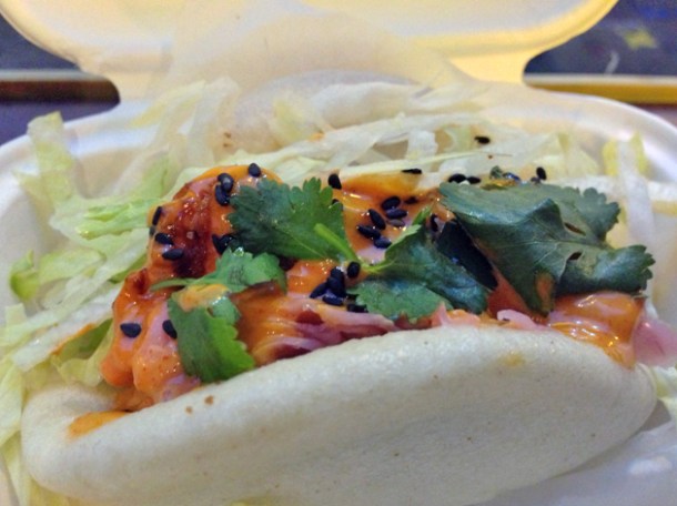 pollock gua bao from yum bun