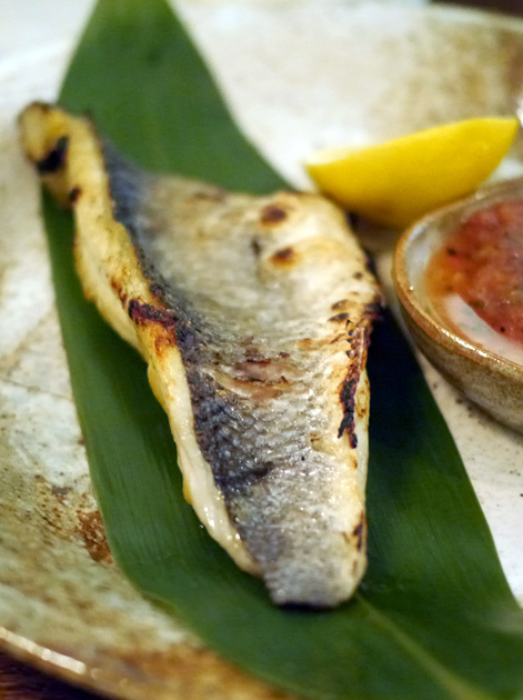 sea bass from flesh and buns