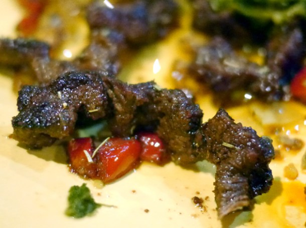 sizzling lamb tibs at lalibela