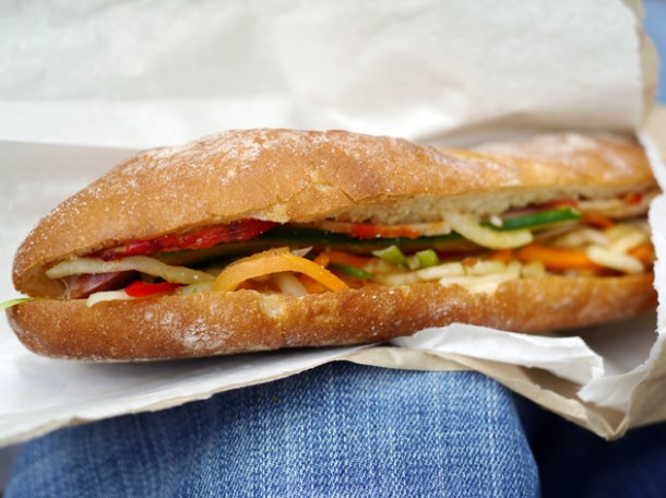 classic banh mi from keu