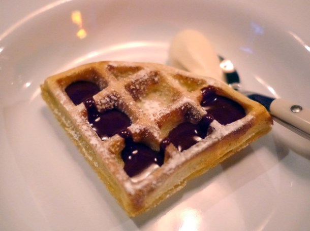 acorn waffle at barnyard