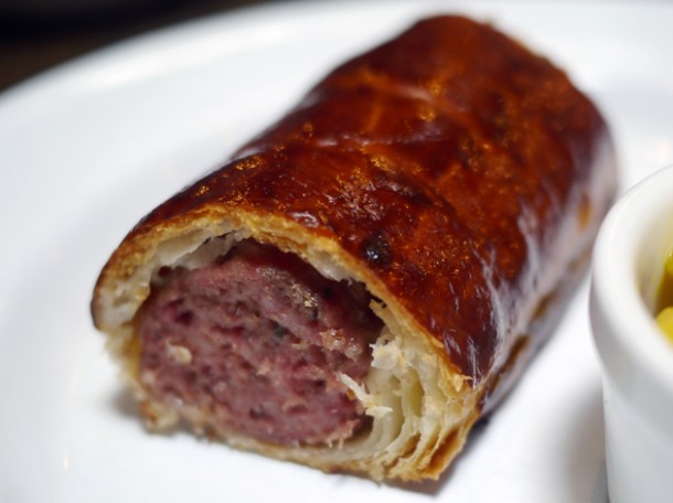 sausage roll at barnyard