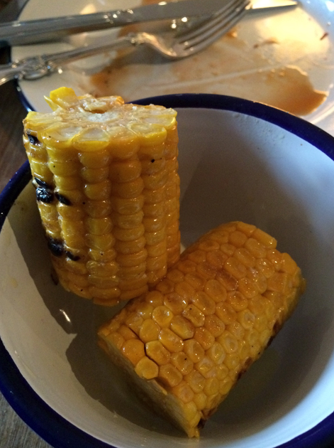 corn on the cob at 160