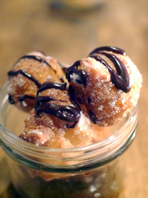 donuts and chocolate at 160