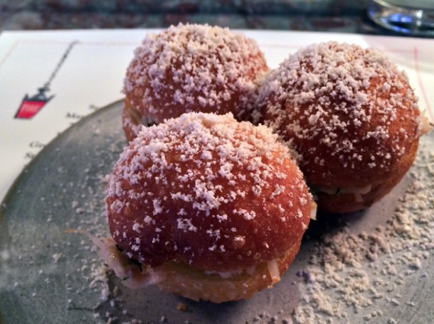 crab doughnuts at chiltern firehouse