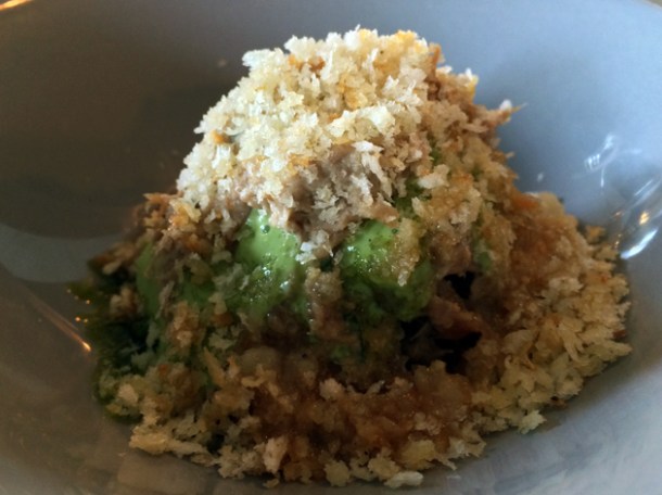 lamb with grapefruit mint at heirloom crouch end