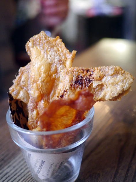 chicken crisps at whyte and brown
