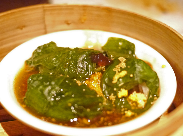 sea bass roll at shanghai blues