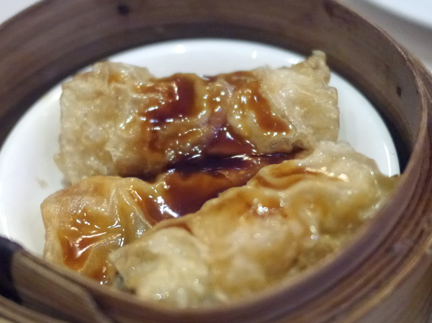 bean curd rolls in oyster sauce at new china