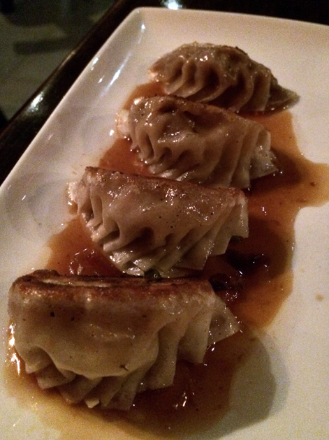 pork potsticker dumpling at firecracker