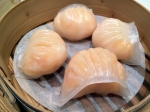 king prawn dumplings at young cheng