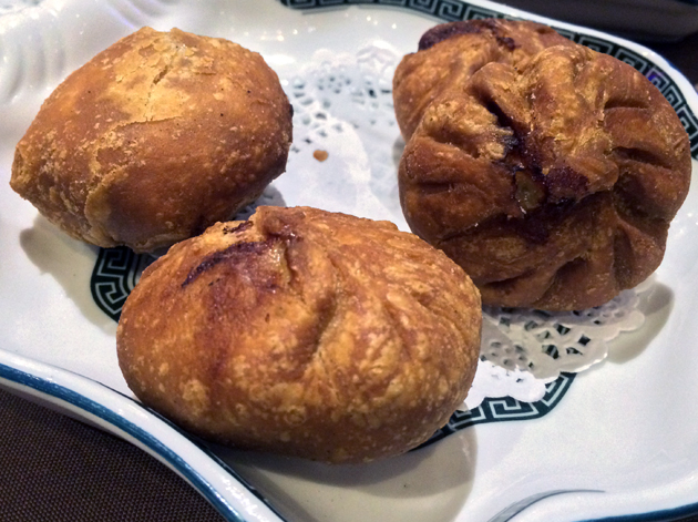 mini onion pancakes at phoenix palace