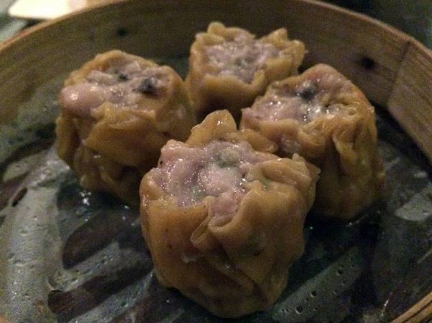 prawn and pork siu mai at firecracker
