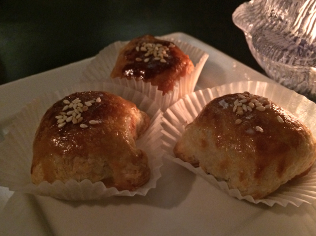 roast duck puff at courtesan