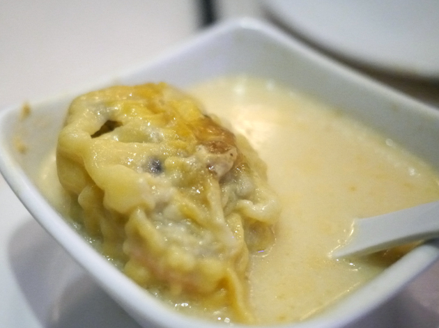 soup dumpling at new china