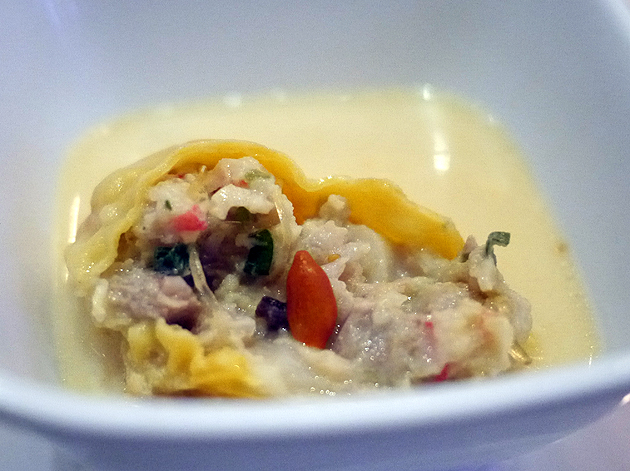 soup dumpling filling at new china