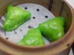 spinach dumplings at new china