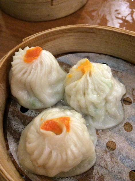 supreme shanghai seafood dumplings at shanghai dalston