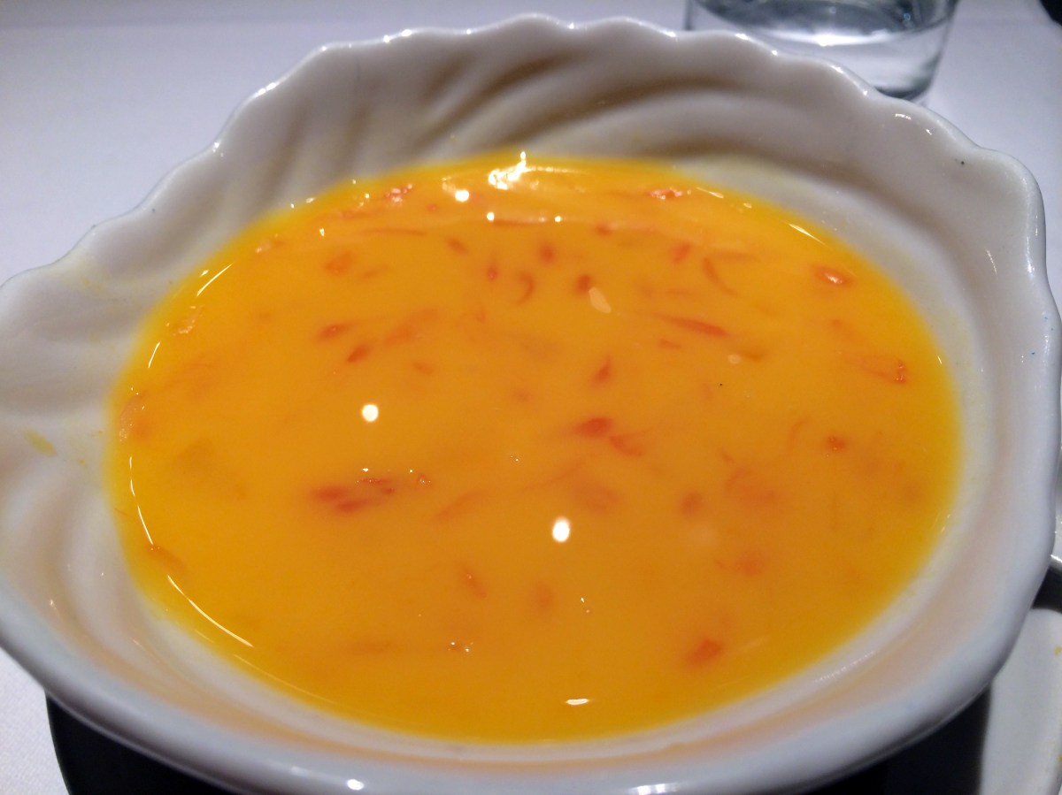 tapioca with yam and coconut milk at pearl liang