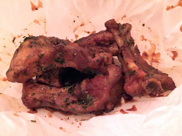 bbq riblets at the joint marylebone