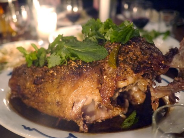 goat shoulder at smoking goat