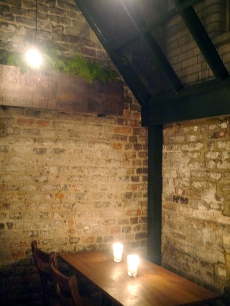 private dining room at smoking goat