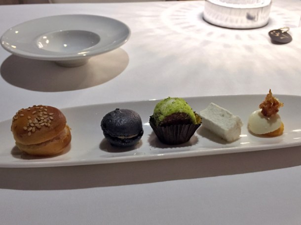 amuse bouche at all'oro rome