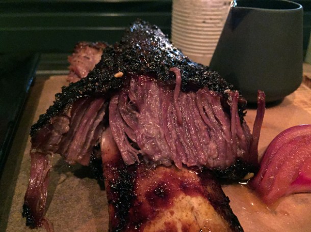 beef short rib at hotbox