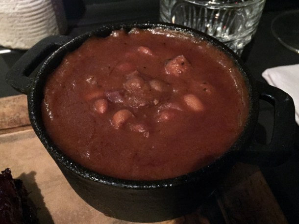 ham hock beans at hotbox