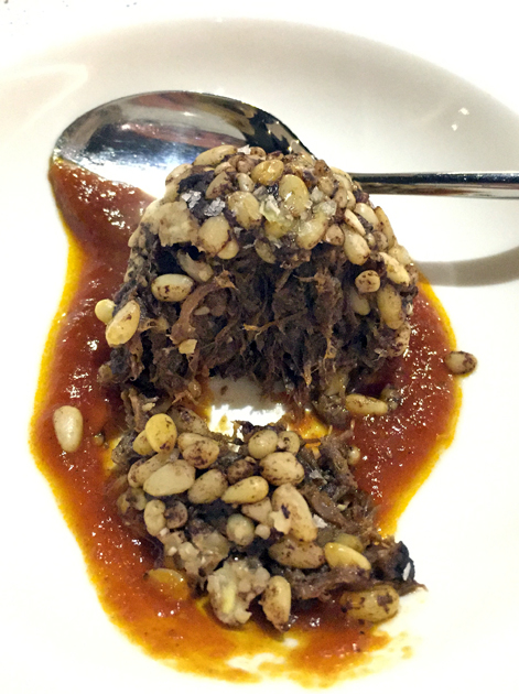 ox heart at all'oro rome