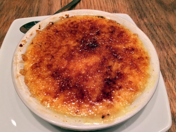 creme brulee at in parma