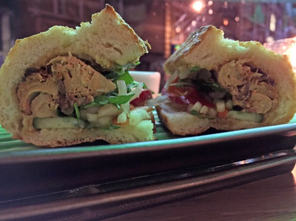 bbq pork banh mi at keu soho