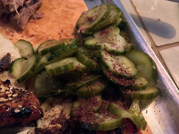 dill cucumber at berber and q