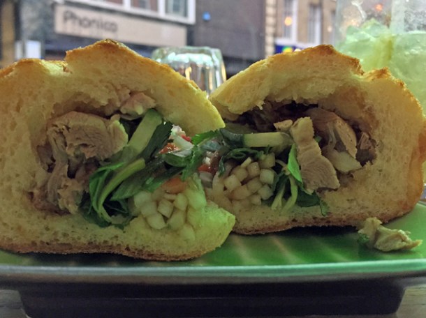 duck banh mi at keu soho