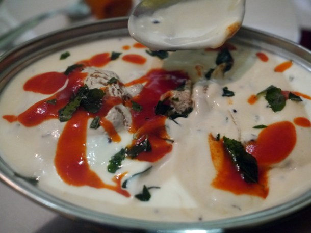 thayir vadai at apollo banana leaf