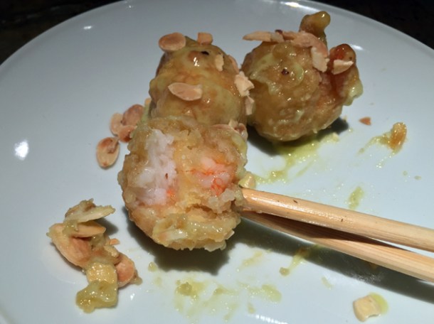 wasabi prawns at alan yau duck and rice