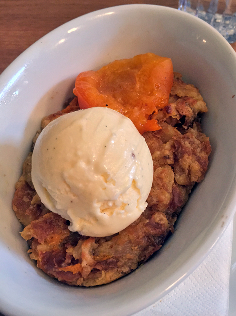 peach pain perdu at oldroyd