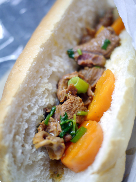 beef stew and baguette from from banh mi town