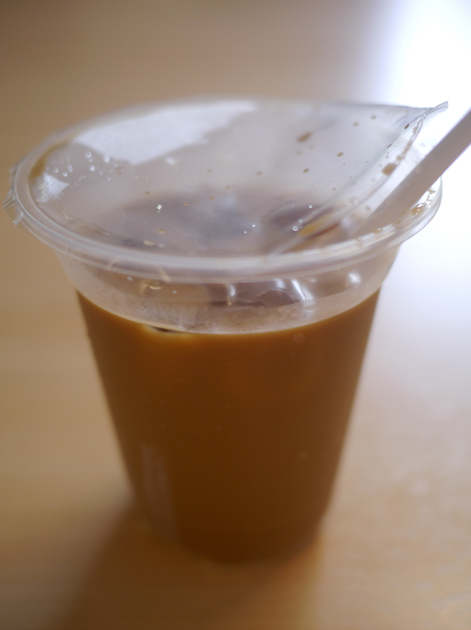 iced vietnamese coffee from banh mi town