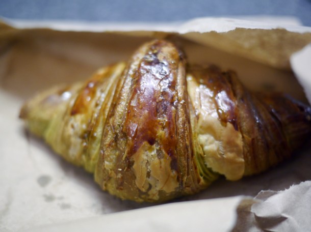 green tea croissant from moba