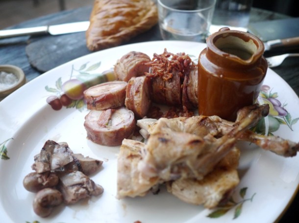 rabbit picnic at paradise garage