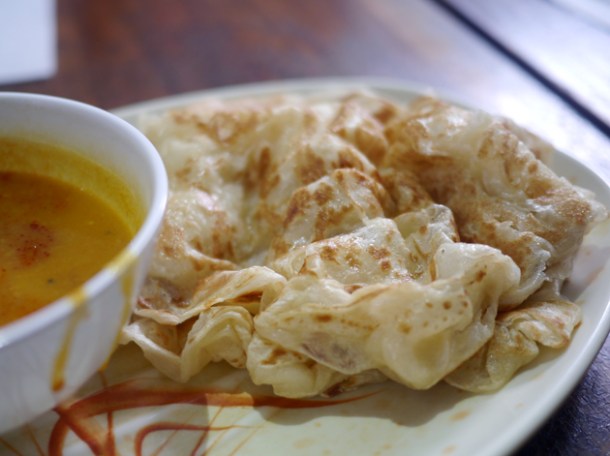 roti canai at roti king