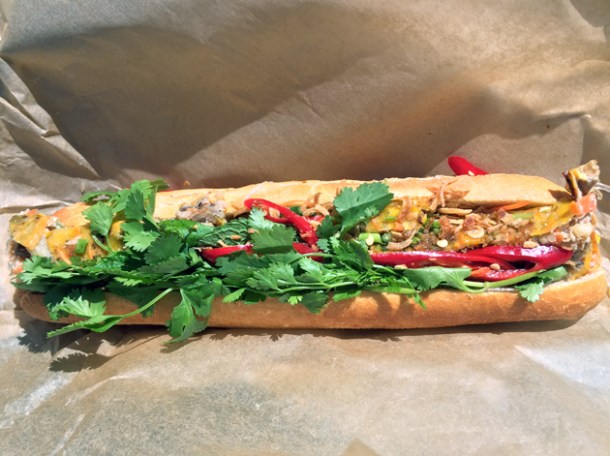 take away banh mi from little viet kitchen